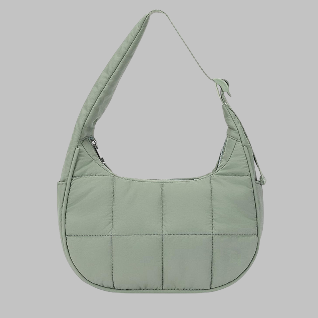 ZARIAH™ - Chic Mini Puffer Crescent Shoulder Bag