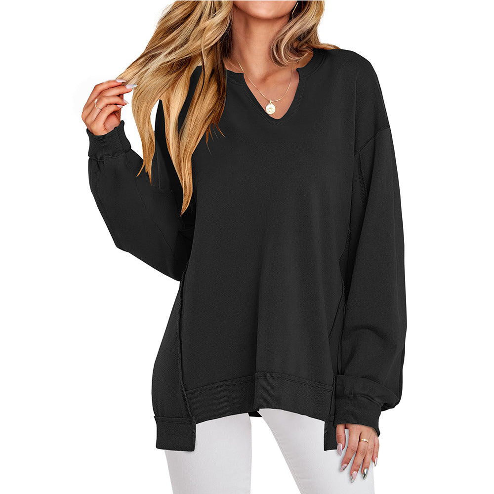 The Amélie Soft Knit Long-Sleeve Top