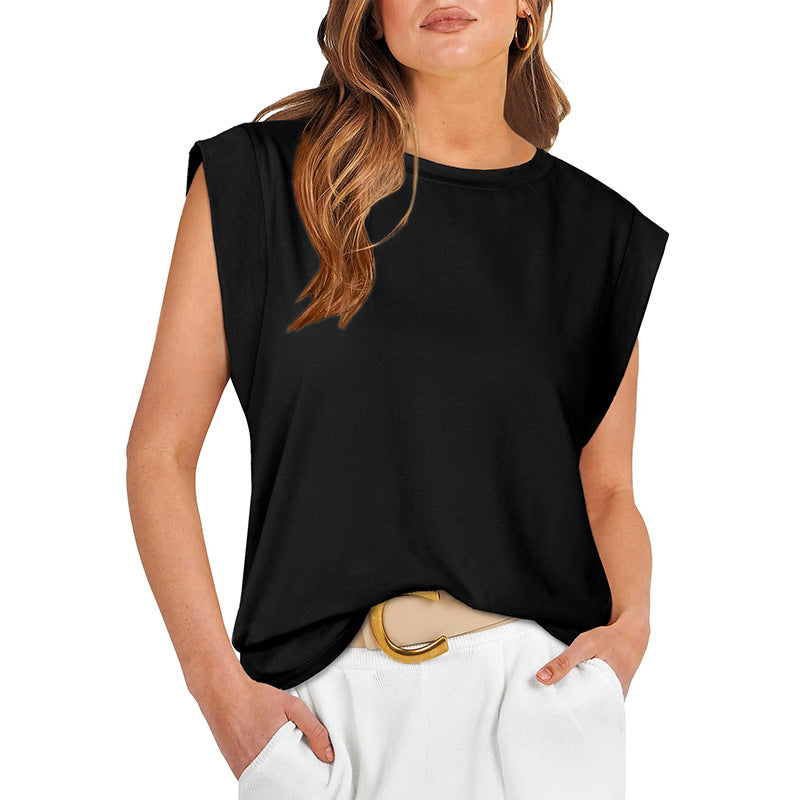 The Albane Cap Sleeve Lightweight Top
