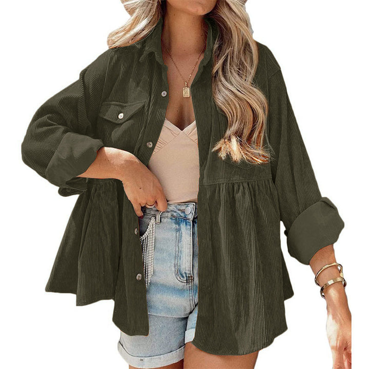 VARO™ - Vintage Long Sleeve Button Down Oversized Jacket