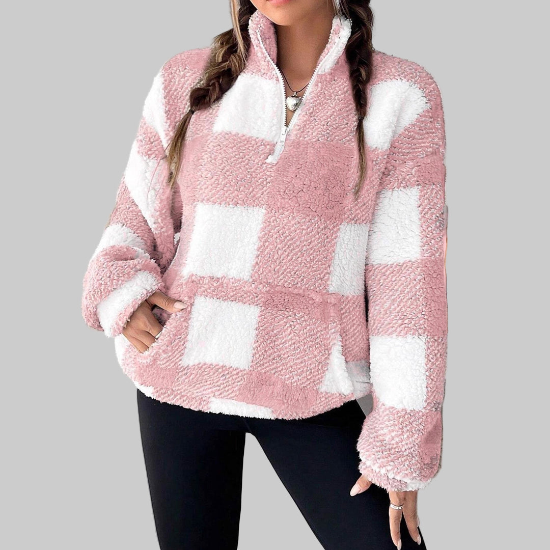 MAPLE™ - Cozy Plaid Fleece Pullover