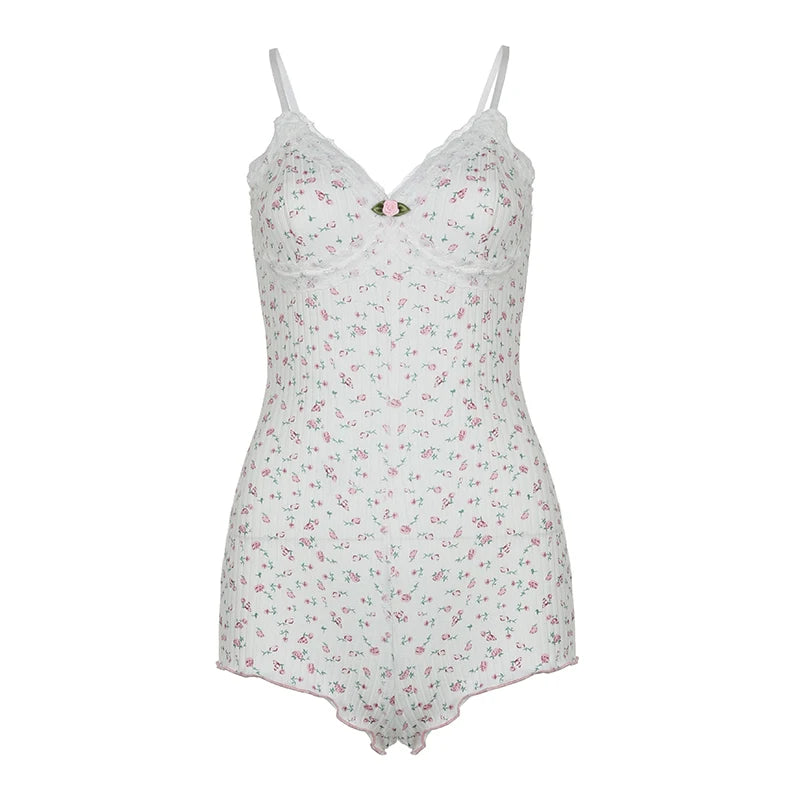 JOY™ – Dreamy Floral Sleeveless Bodysuit