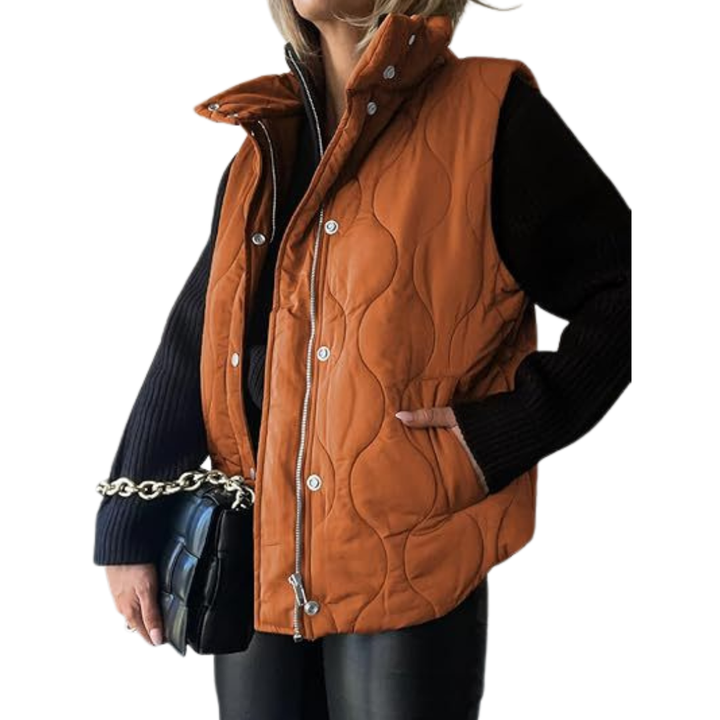 REESE™ - Oversized Lightweight Quilted Puffer Vest
